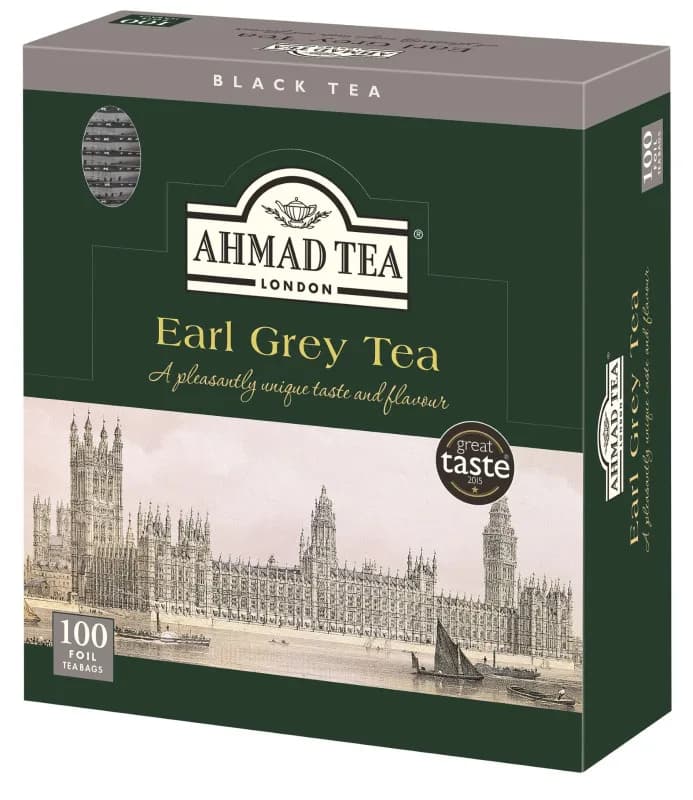 Ahmad tea earl grey tea 100sachets