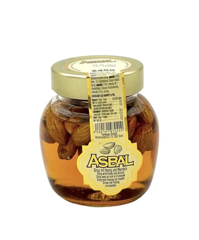 Asbal sirop de miel et d’amandes