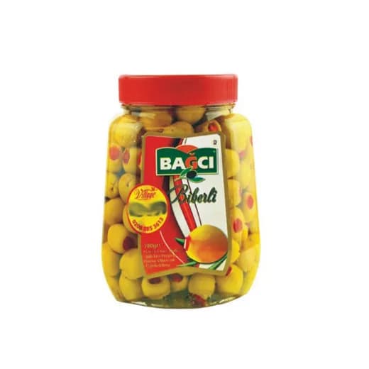 Bagci olives vertes pimentées 700gr