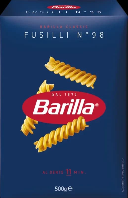 Barilla fusilli 500gr