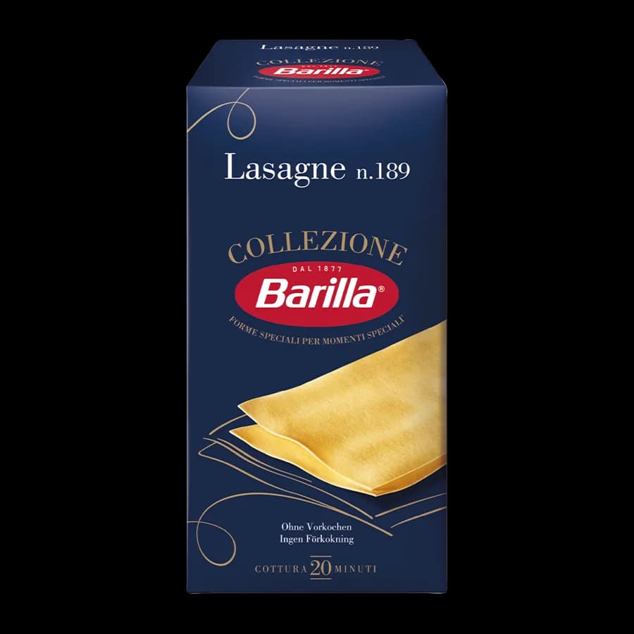 Barilla pâtes lasagne 500gr