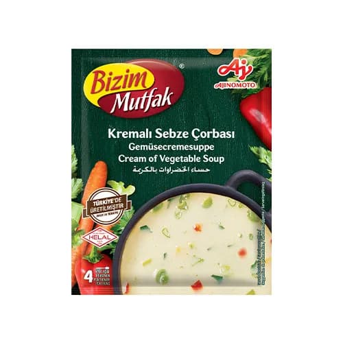 Bizim mutfak soupe à la crème et aux légumes 65gr