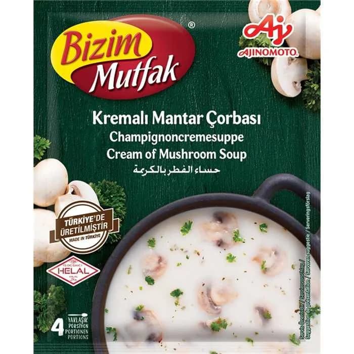 Bizim mutfak soupe aux champignons crème 65gr