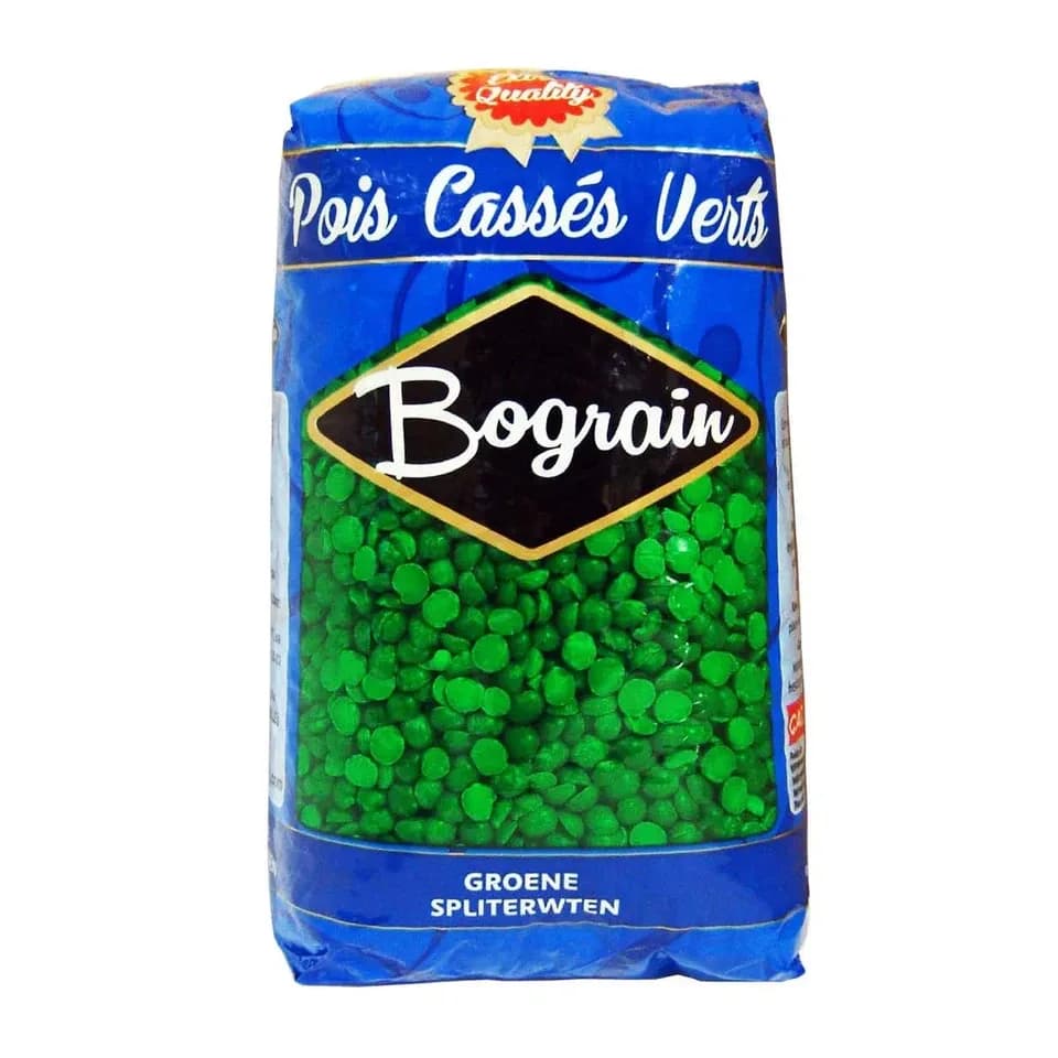 Bograin pois cassé vert 1kg