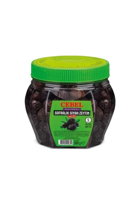 Cebel olives noires S 500gr