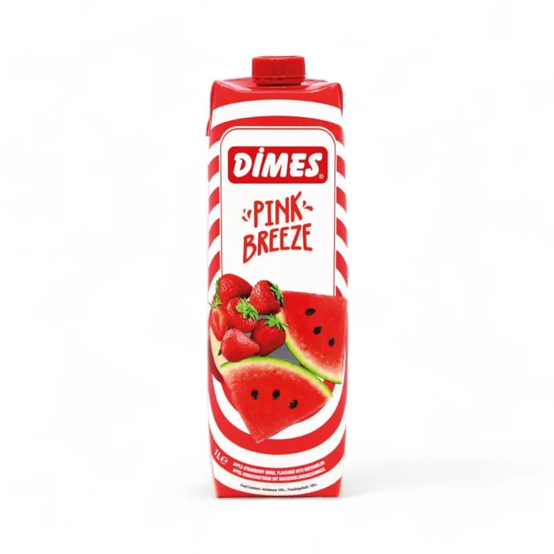 Dimes jus de fraise et pastèque 1l