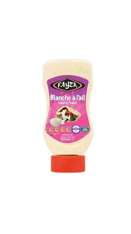 Fayza blanche a l’ail 500ml