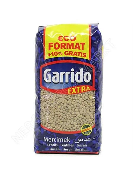 Garrido lentilles vertes 1kg