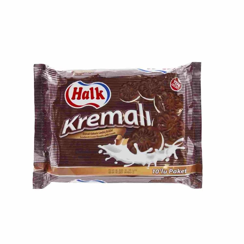 Halk kremali chocolat & crème 500gr