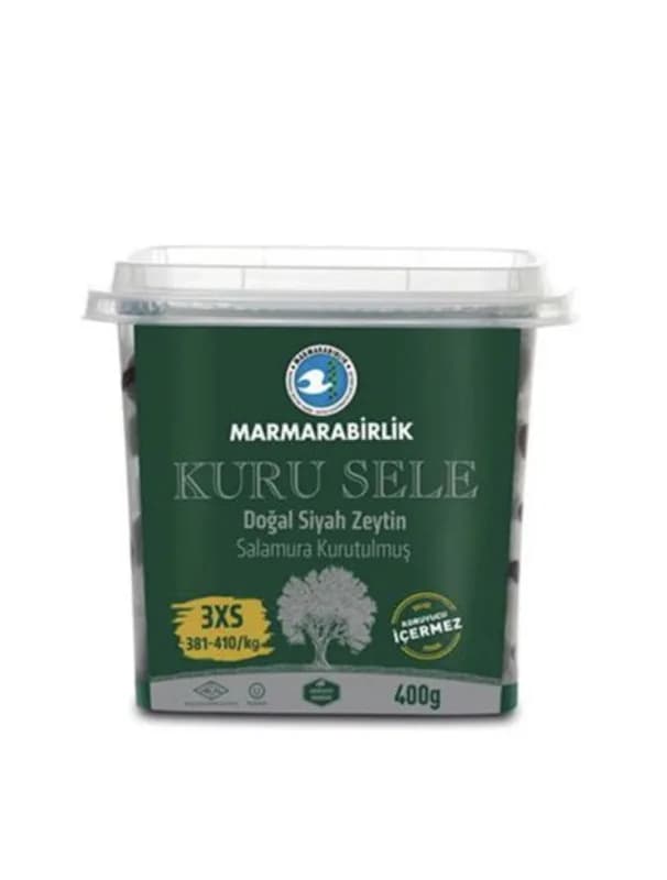 Marmarabirlik olives noires 3XS 400gr
