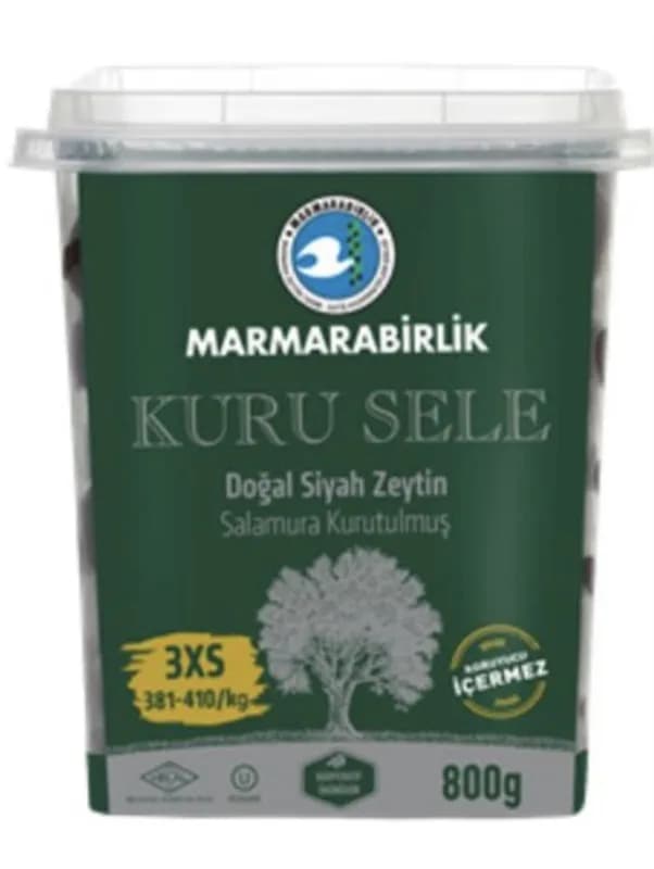 Marmarabirlik olives noires 3XS 800gr