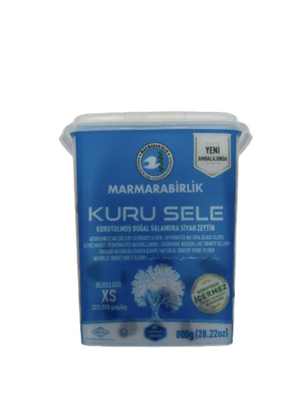 Marmarabirlik olives noires XS 800gr