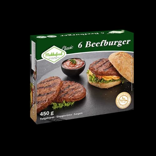Mekkafood 6 beefburgers