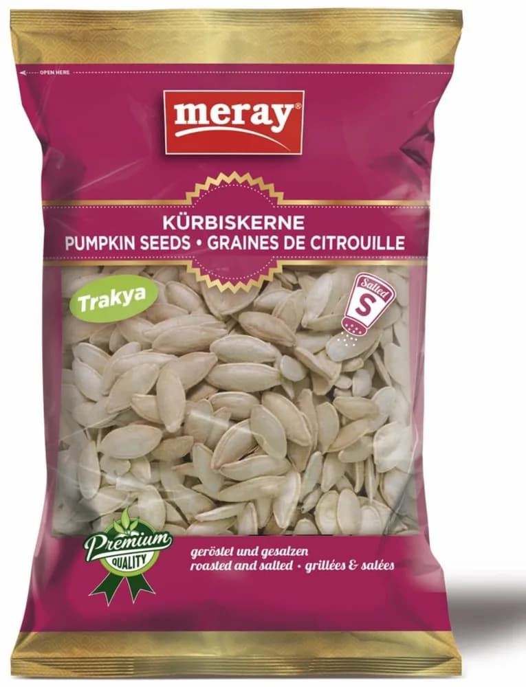 Meray graines de citrouilles grillées et salées 200gr
