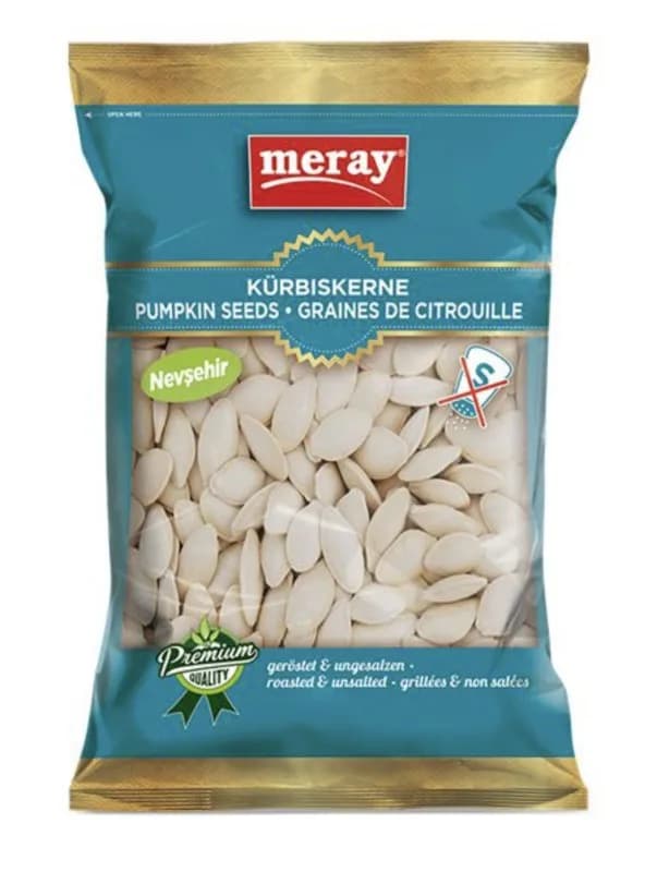 Meray graines de citrouilles grillées non salées 200gr