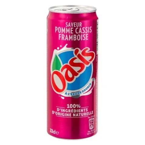 Oasis cassis 33cl