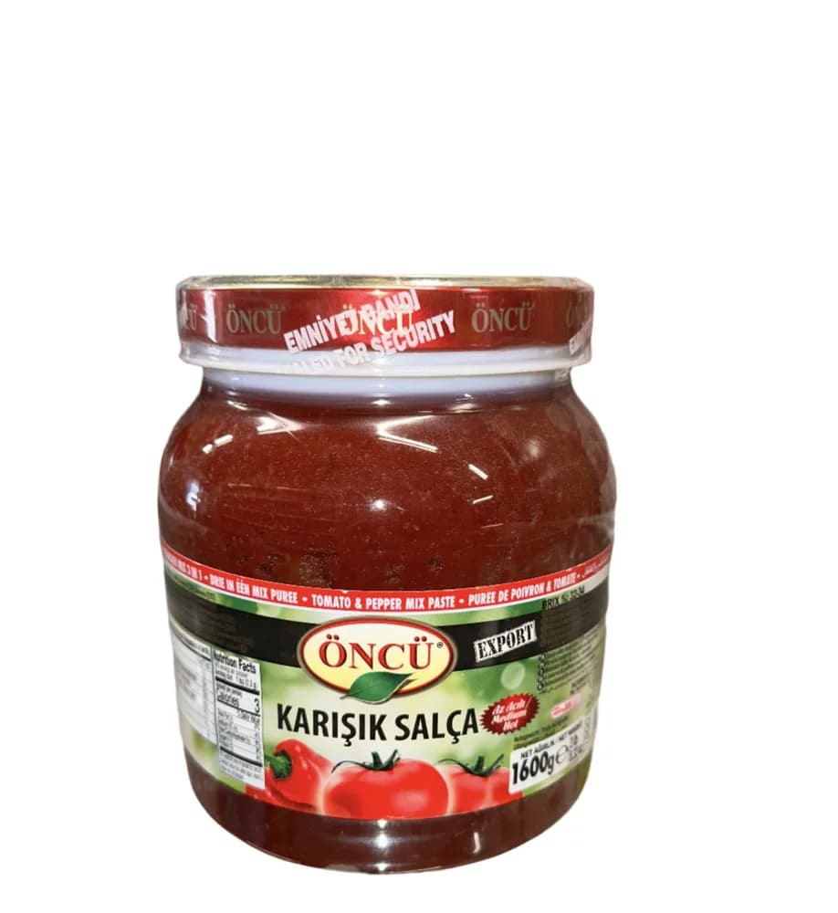 Öncü pâte de tomates et poivrons 1600gr