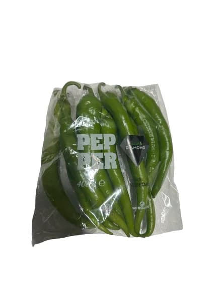 Piment vert piquant sac