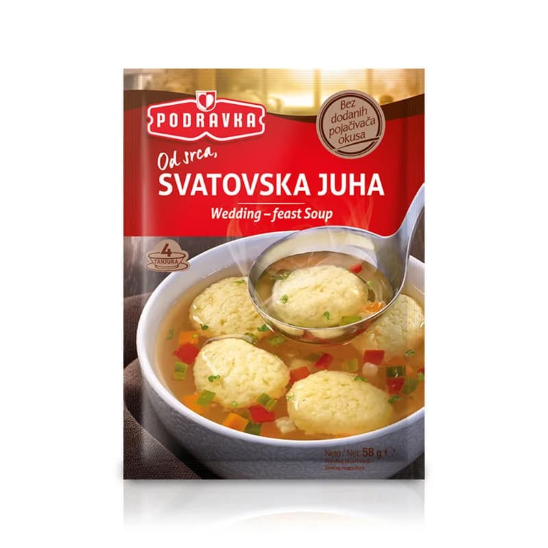 Podravka soupe de mariage 58gr
