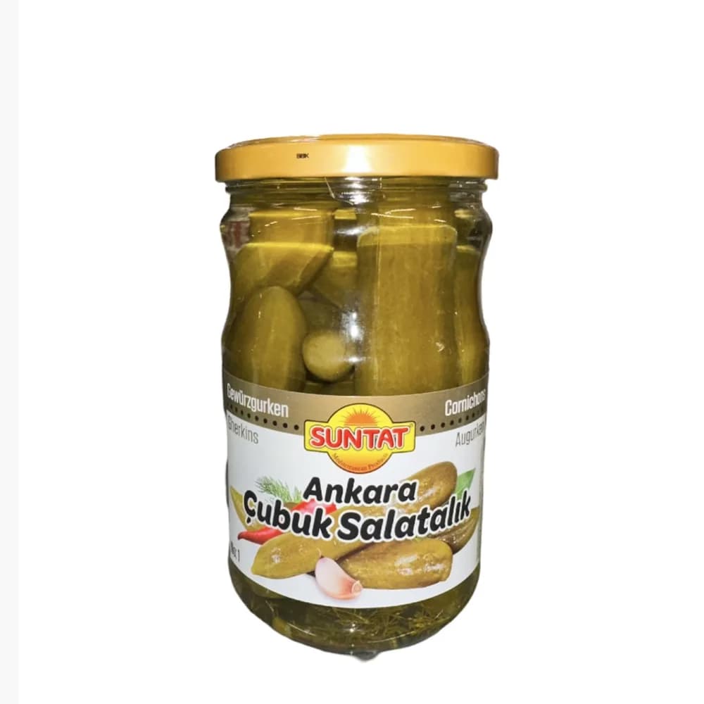 Suntat cornichons 640gr
