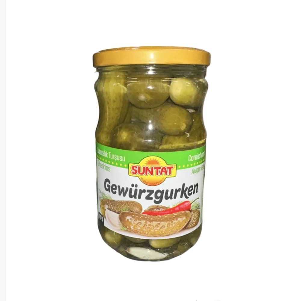 Suntat cornichons 640gr