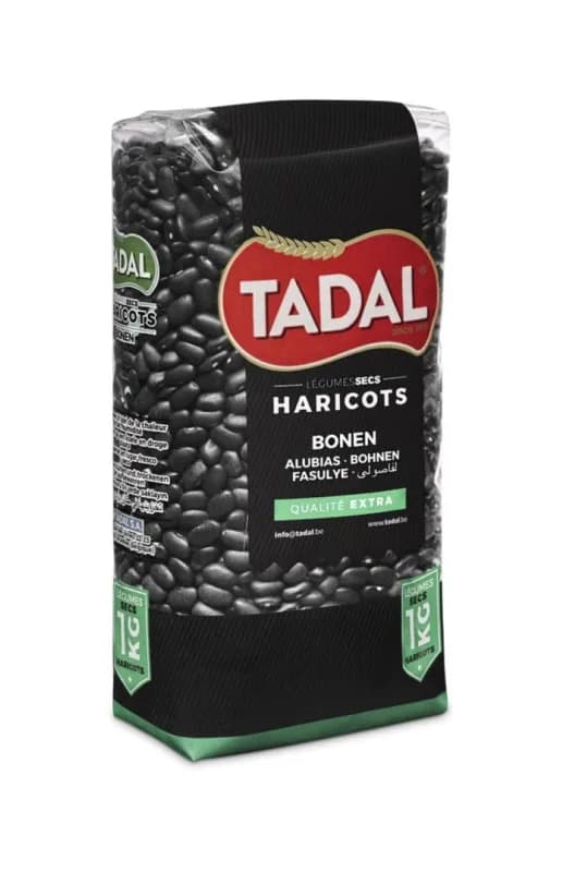 Tadal haricots noir 1kg