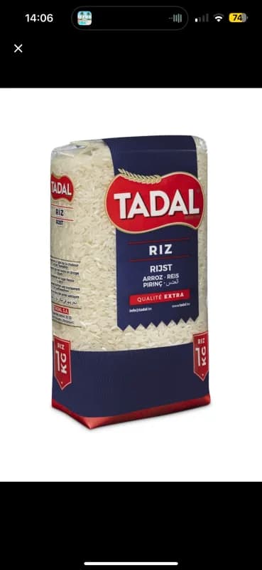 Tadal riz 1kg