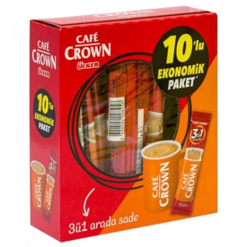 Ulker café crown 10x11gr 3 en 1
