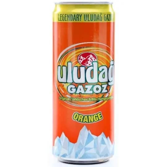 Uludag gazoz orange 33cl