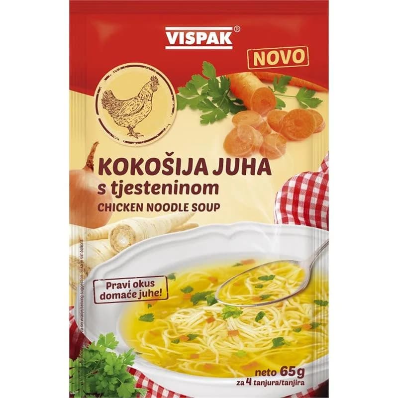 Vispak soupe au poulet 65gr