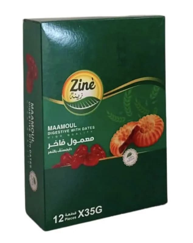 Ziné biscuits fourré au dattes 12X35gr